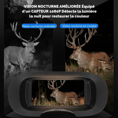Marcherelle™ – Jumelles Vision Nocturne HD 500m Militaire