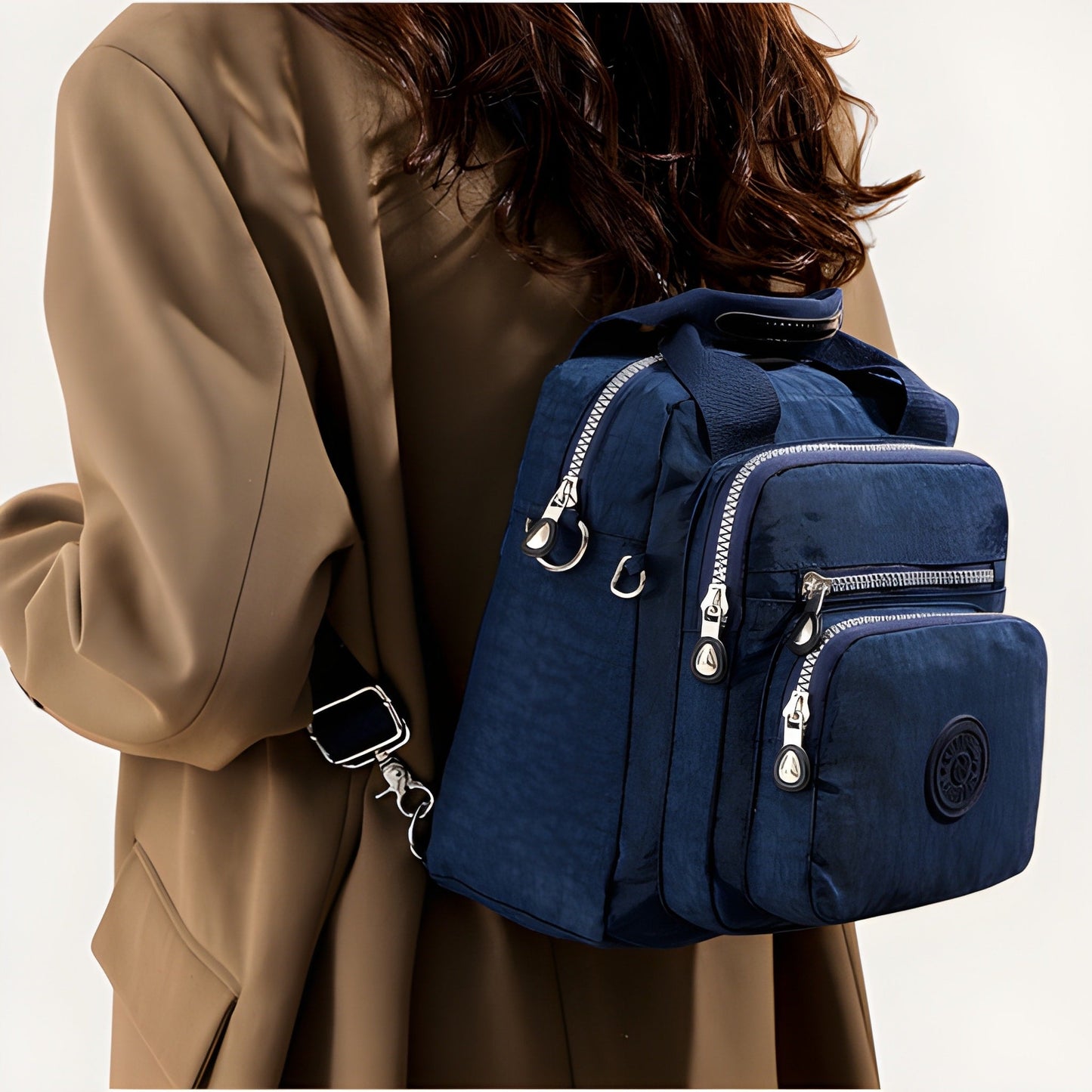 Marcherelle™ – Petit Sac à Dos Femme Élégant & Imperméable