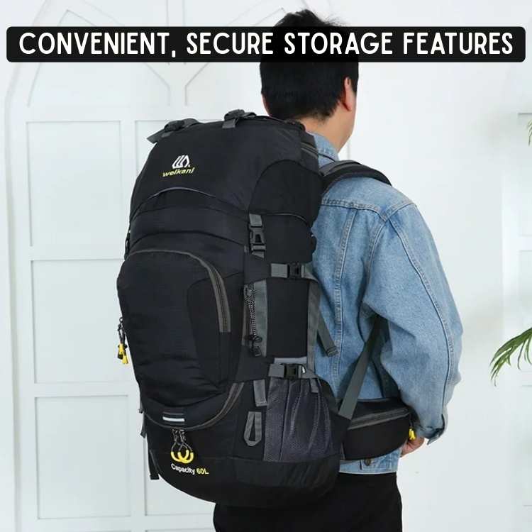 Marcherelle™ – Sac à Dos Tactique Imperméable 60 L pour Aventures Extérieures