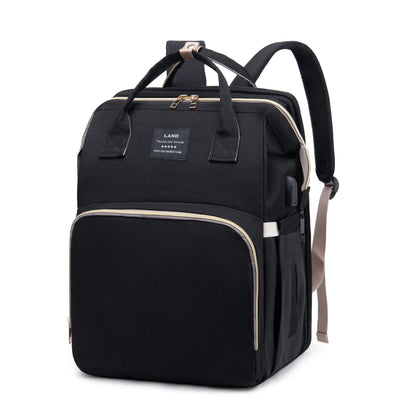 Marcherelle™ – Sac à Langer 3 en 1 avec Lit Bébé Intégré