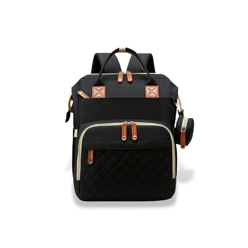 Marcherelle™ – Sac à Langer Sac à Dos 3-en-1 avec Lit Bébé Portable