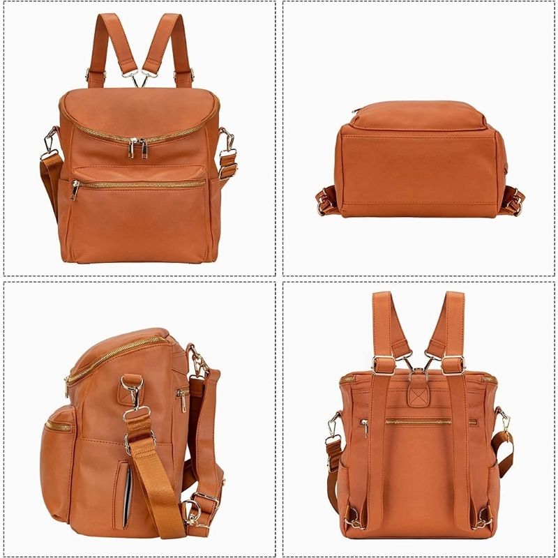 Marcherelle™ – Sac à Langer en Cuir PU Imperméable Élégant & Spacieux