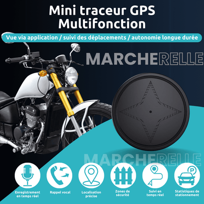 Marcherelle™ – Traceur GPS Moto Sans Abonnement Discret & Fiable