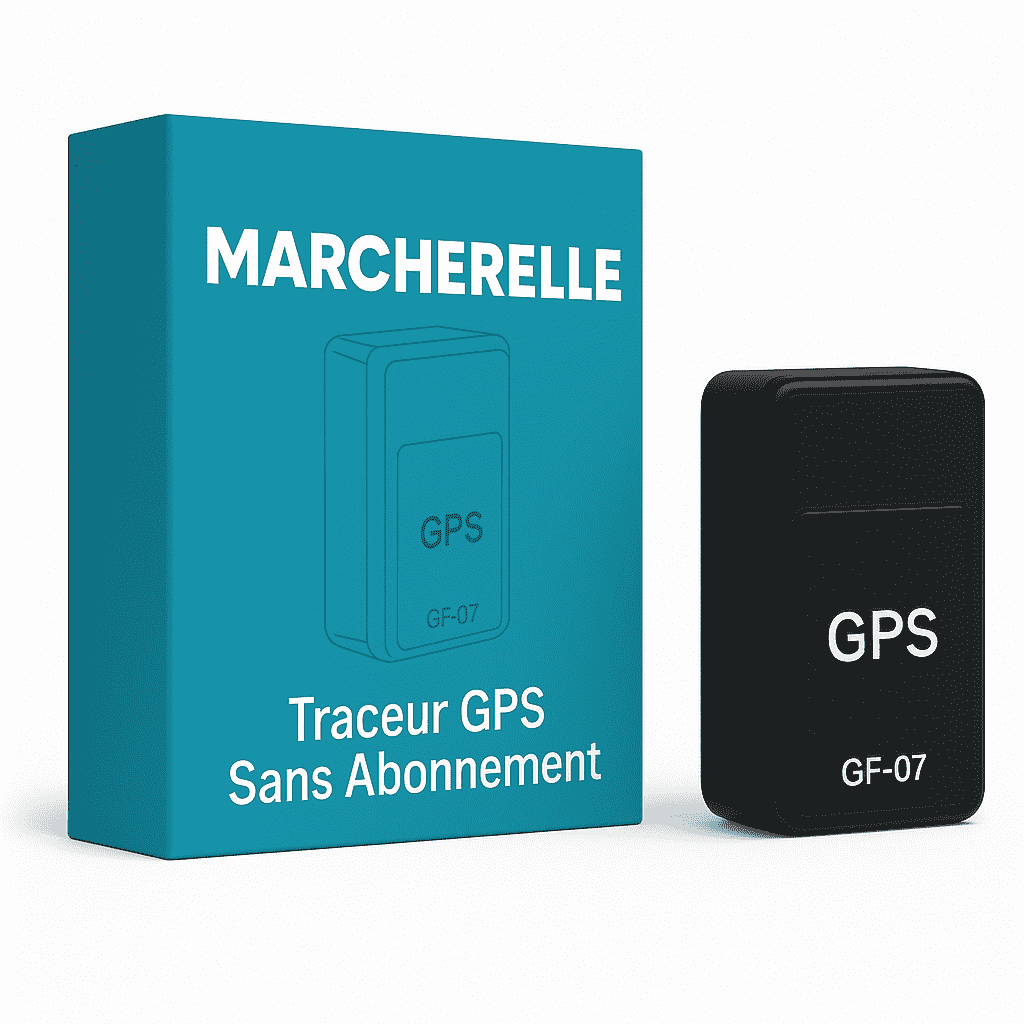 Marcherelle™ – Traceur GPS Moto Sans Abonnement, Suivi Précis en Temps Réel