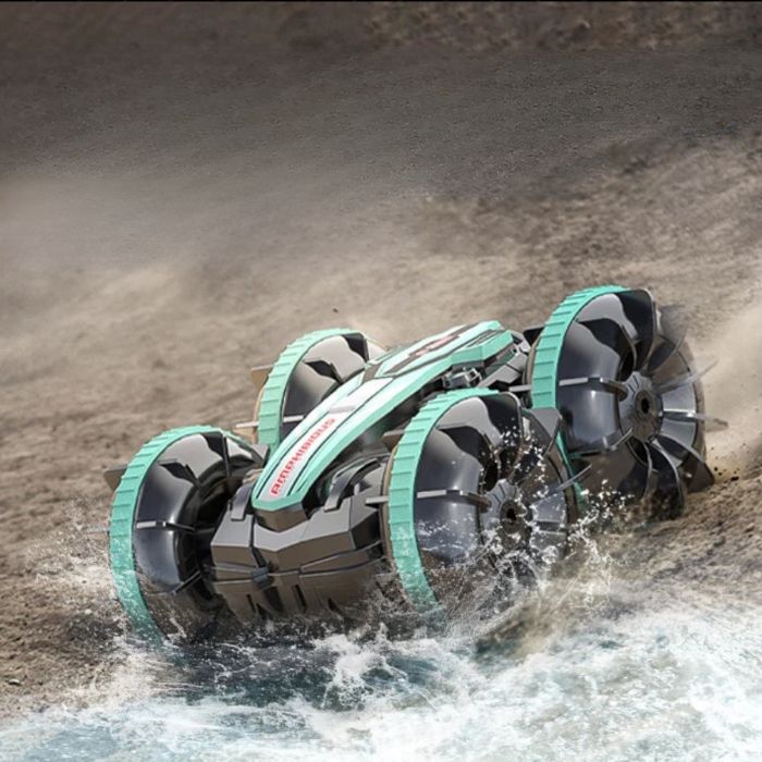 Marcherelle™ – Voiture Tout Terrain Télécommandée avec Conception Amphibie et Vitesse de 15 km/h