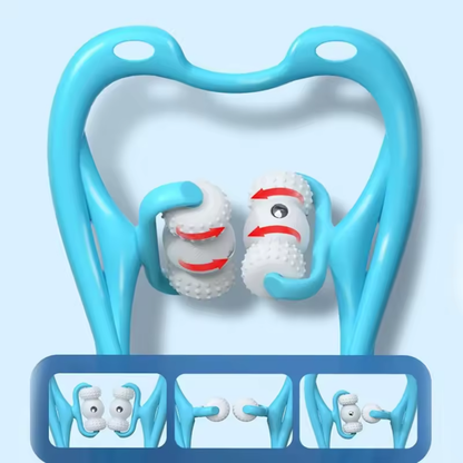 6-Roller Electric Neck and Back Massager for Relaxation