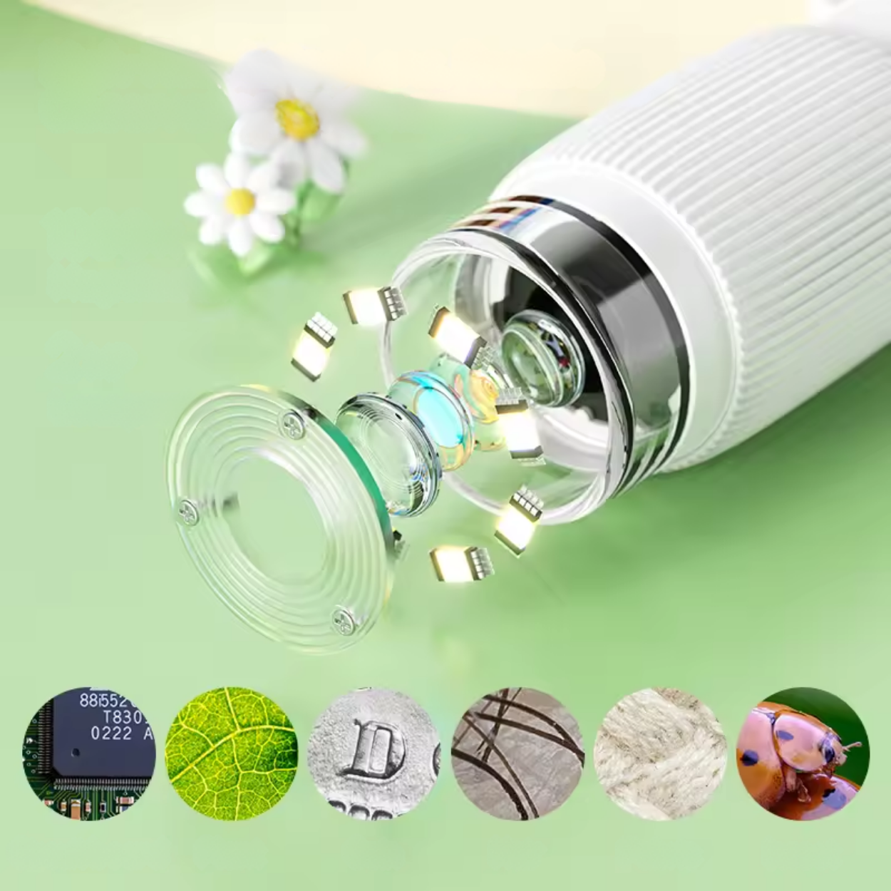 Children's Microscope with Color Digital Screen