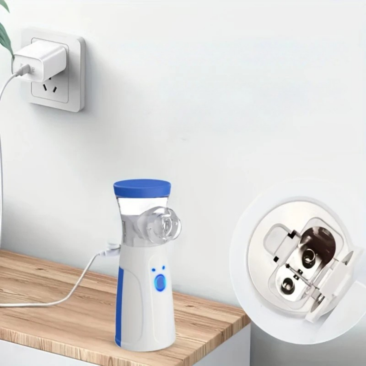 Portable Ultrasonic Nebulizer with Fine Steam