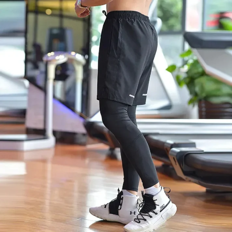 Men's Waterproof and Breathable Running Pants for Sports