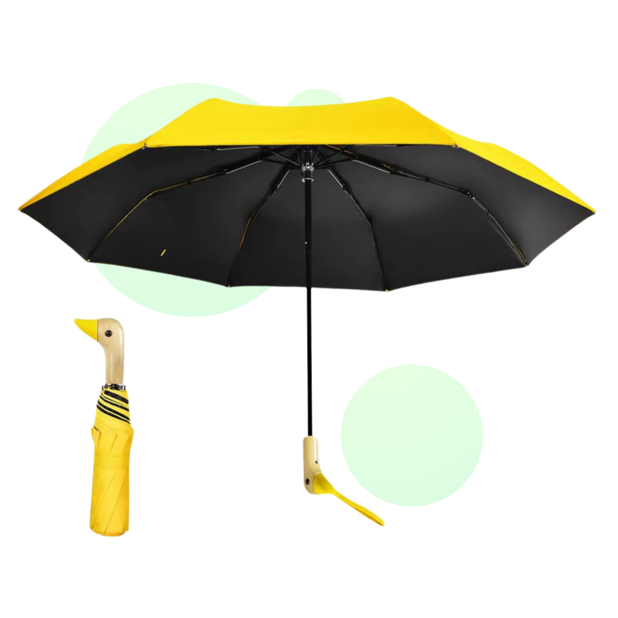 Parapluie Compact Automatique Anti-Vent - Marcherelle