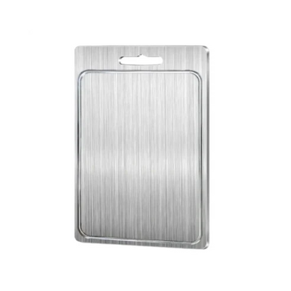 Planche à Découper Cuisine Inox Double Face Hygiénique - Marcherelle