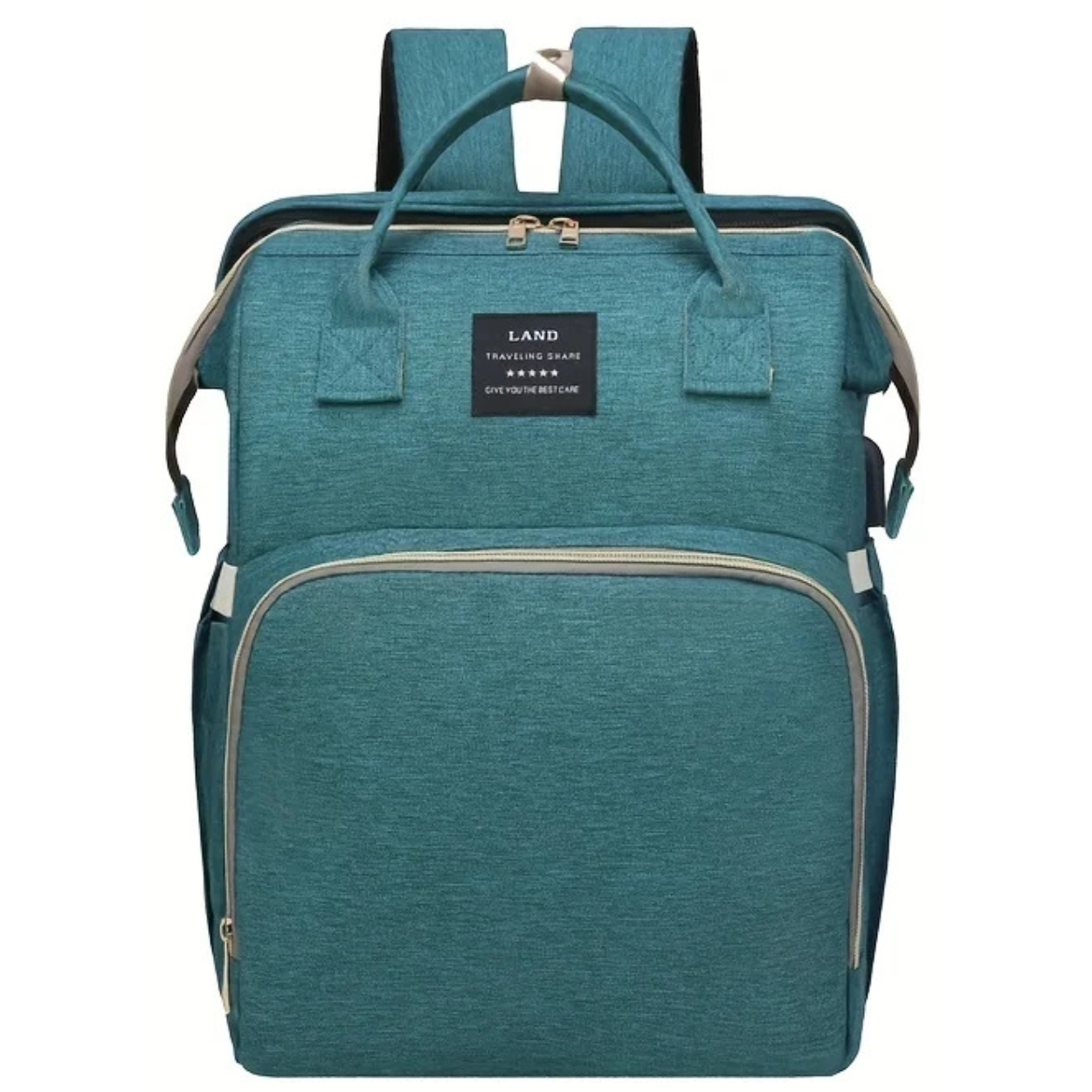 Convertible Diaper Bag with Travel Crib and Stroller