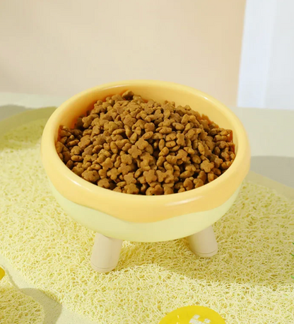 Round Animal Food Bowl