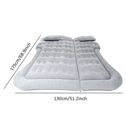 Gray and Comfortable Inflatable Car Mattress