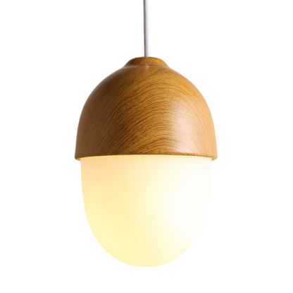 Nordic Chic Wooden Hanging Light