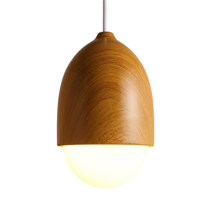 Nordic Chic Wooden Hanging Light