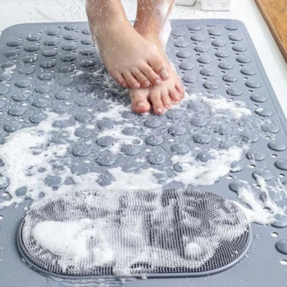 Non-Slip Shower Mat with Relaxing Foot Massage