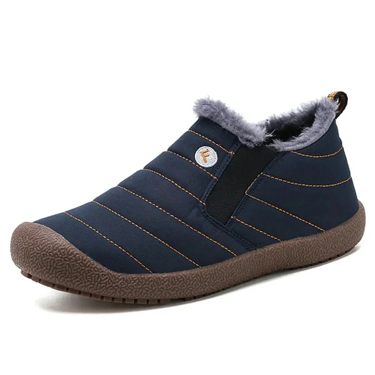 Men's Winter Polar Fleece Slippers Soft, Warm, and Non-Slip