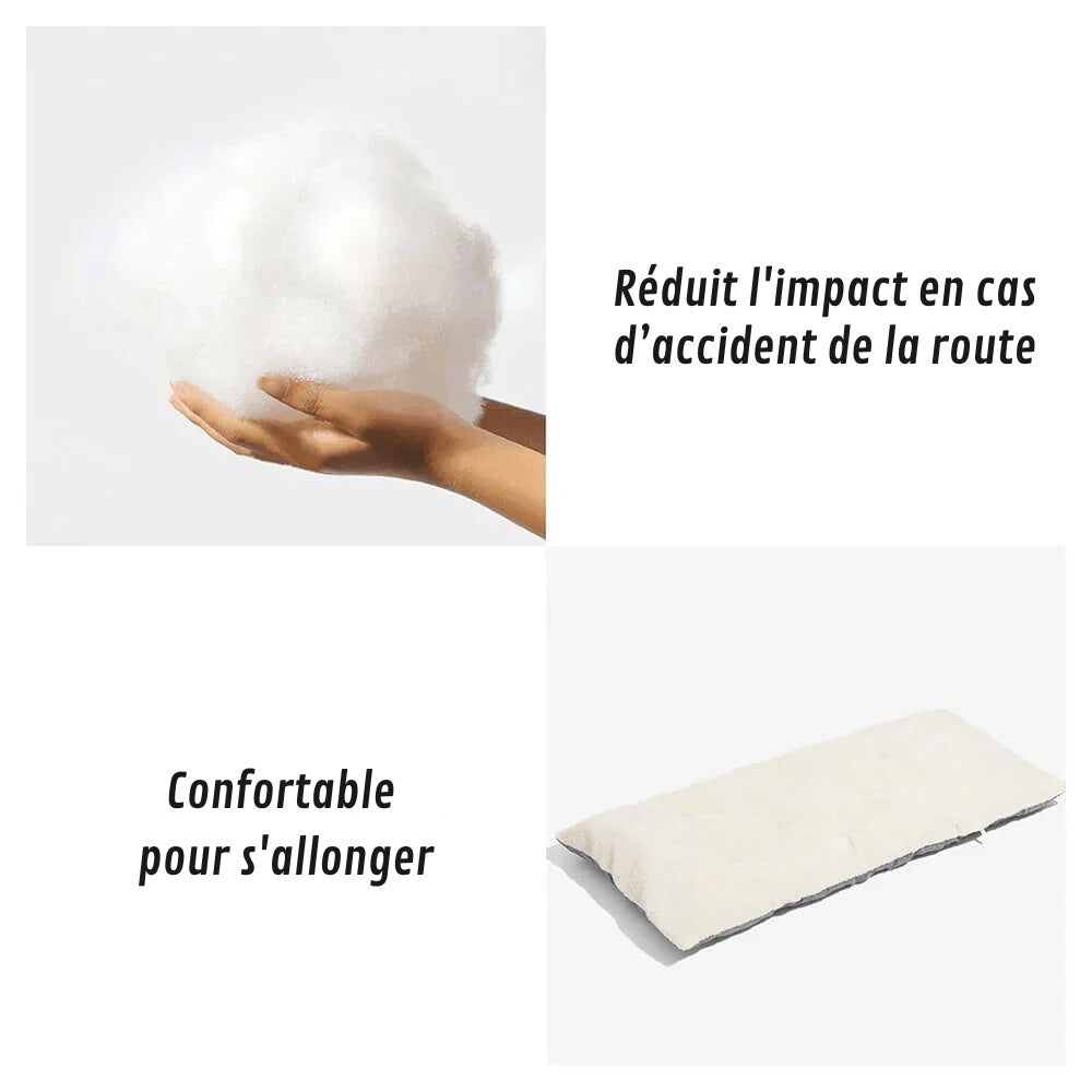 Comfortable and Reversible Dog Car Hammock