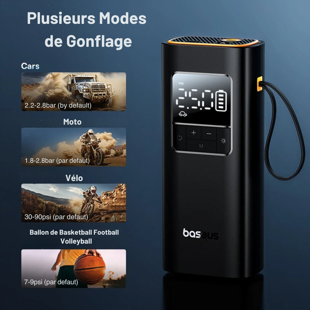 Portable Wireless Car Tire Inflator