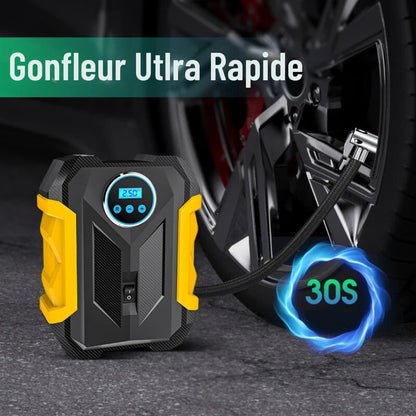 Portable and Quiet Tire Compressor