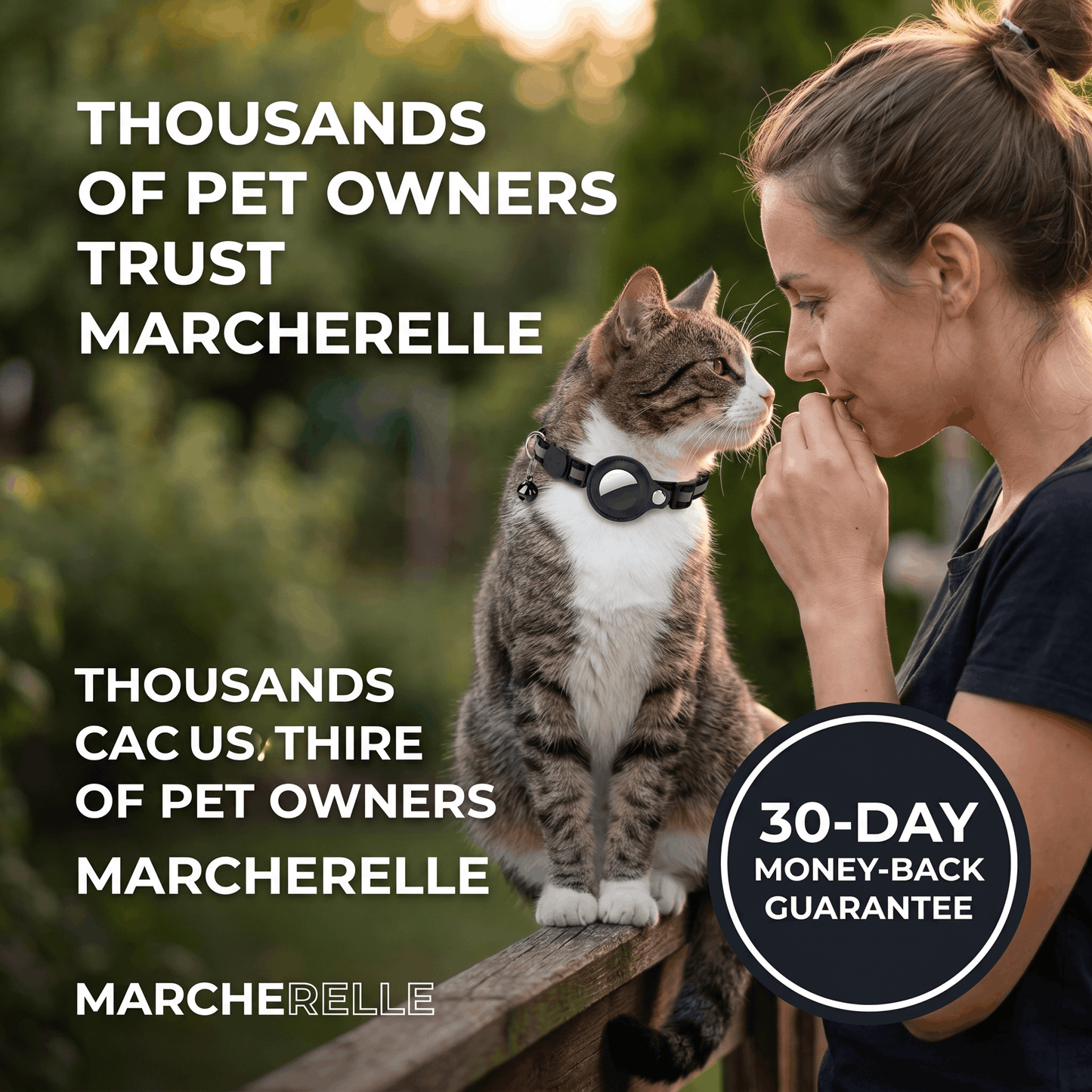 Macherelle™ – GPS Cat Collar No Subscription Required | Compatible with iOS & Android