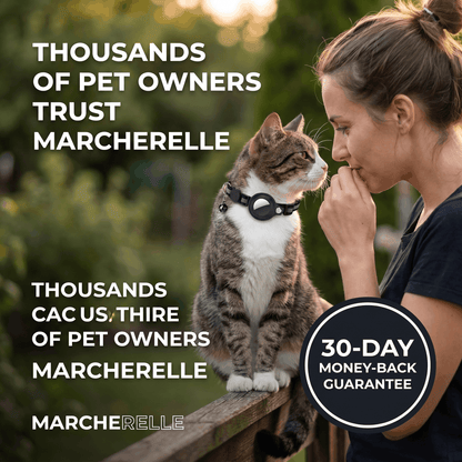 Macherelle™ – GPS Cat Collar No Subscription Required | Compatible with iOS & Android