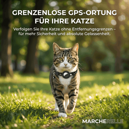 Macherelle™ – GPS Collar for Cats No Subscription | Compatible with iOS & Android