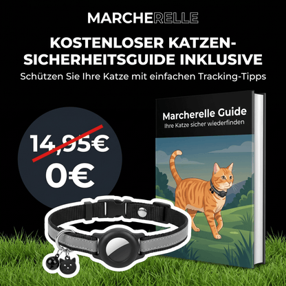 Macherelle™ – GPS Collar for Cats No Subscription | Compatible with iOS & Android