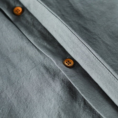 Men's Japanese Shirt with Dragon Print