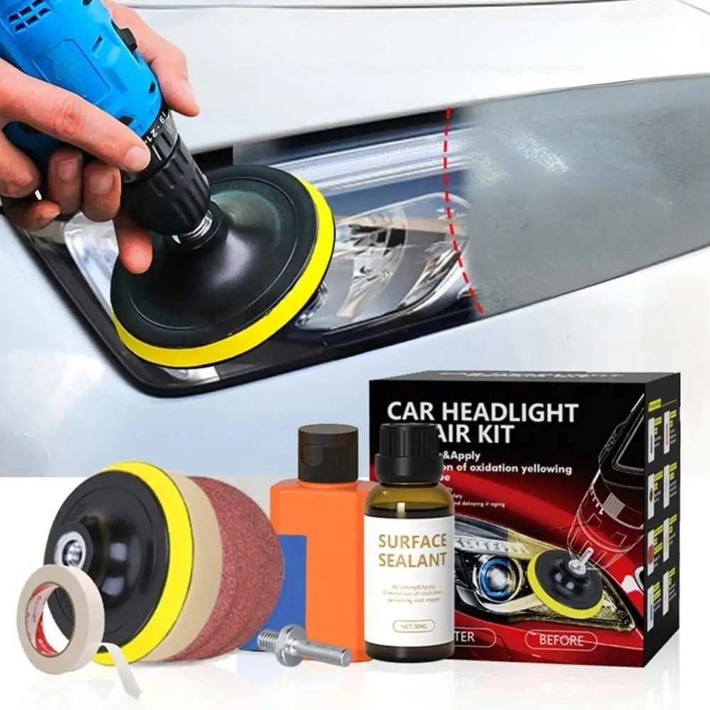 Car Headlight Repair Kit, Quick and Easy Renovation