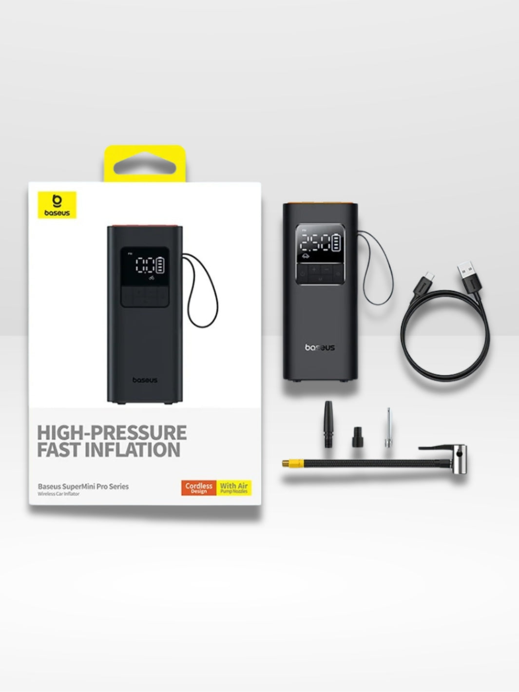 Portable Wireless Car Tire Inflator